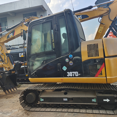 Tweedehands gebruikte trackschoenen 307D Graafmachines Cat 307D Model Video Support Cat307D