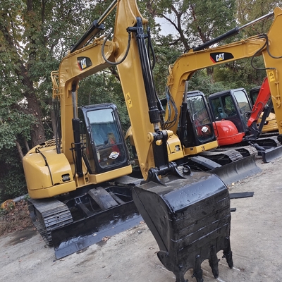 Laagste Caterpillar 308C graafmachine met gebruikte baan schoenen en 8000kg bedrijfsgewicht