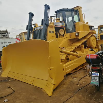 3406C Motorgebruikte dozer voor CAT D8n Crawler Bulldozer met originele hydraulische cilinder