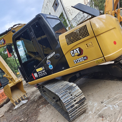 12920 kg Gewicht van de machine Cat 312D Gebruikte graafmachines met originele hydraulische cilinder