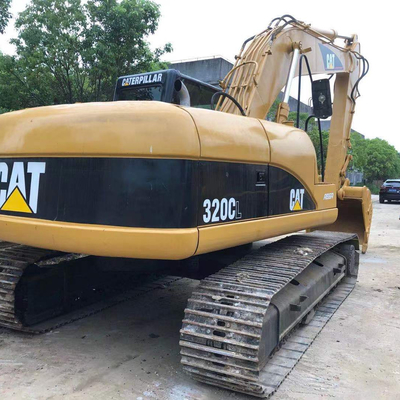 320C Gebruikte graafmachine Caterpillar uit Japan met 21115 werkgewicht