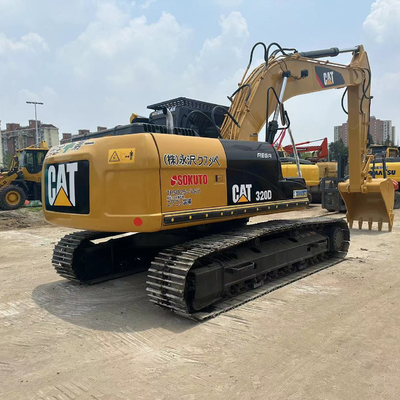 Gebruikte Caterpillar 320d Crawler graafmachine voor bouwmachines