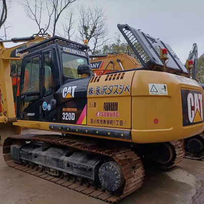 Gebruikte graafmachine van categorie 320 D 20 ton bouwmachines met originele hydraulische pomp