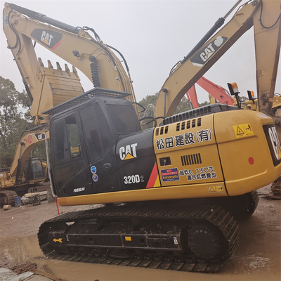 CAT320D2 Graafmachine tweedehands klaar voor verzending 20930 KG Machine Weight Crawling Machinery