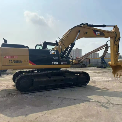 Gebruikte Caterpillar 330d graafmachine jaar 2020 met originele hydraulische cilinder