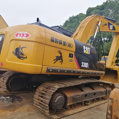 Goed gebruikte graafmachine Cat 330 met originele hydraulische pomp en C9-motor