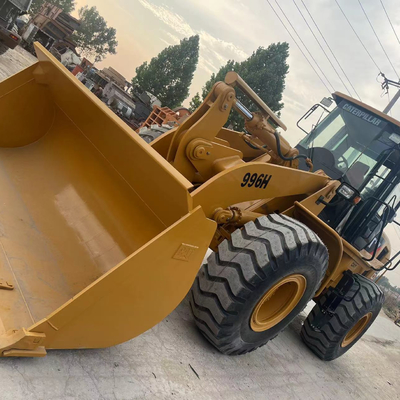 GEBRUIKT 966H Voorwielladder in goede staat 92 kW Tweedehands Caterpillar 966H Ladder