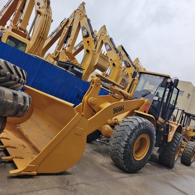 Tweedehands 966H voorlader Gebruikte CAT 966H wiellader voor bouwmachines