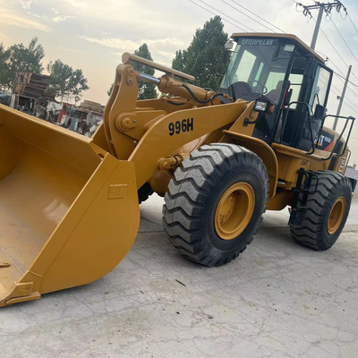 Goed gebruikte Cat 966H voorwiellader met 92 kW vermogen