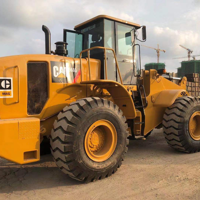 Goed gebruikte voorladers CAT966H 966G 966F Hydraulische voorwielladder