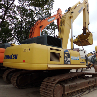 Gebruikte Komatsu Pc450-7 graafmachine 40 ton Grote grondverhuizing met 1230 werkuren