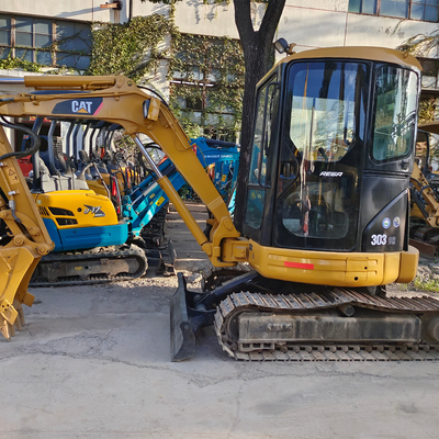Gebruikte Caterpillar Cat 303cr 303.5 mini graafmachine OORIGINALE Hydraulische cilinder Kubota