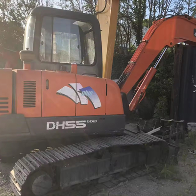 DOOSAN DX55-9C Mini Crawler Excavator 2010 Jaar Tweedehands voor Aardwerk Constructie