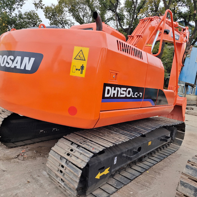 2010 Jaar Originele DOOSAN DH150LC-7 graafmachine in Japan met originele hydraulische pomp