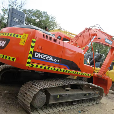 22 ton gebruikte originele doosan 225 300 hydraulische graafmachine met originele hydraulische klep