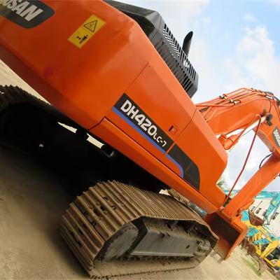 Doosan DH420LC-7 Gebruikte graafmachine met originele hydraulische pomp en 2,18 emmers