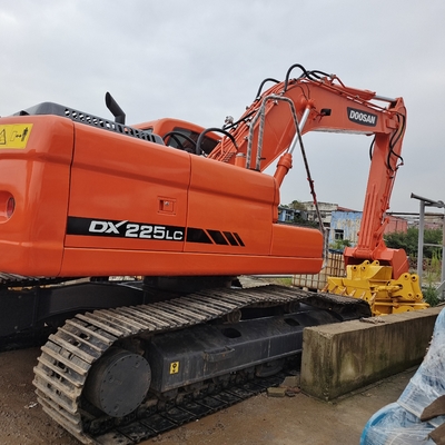Doosan DX225 DH225 Graafmachine 2800 Werkuren 0,7 Emmercapaciteit Hydraulische kruiper