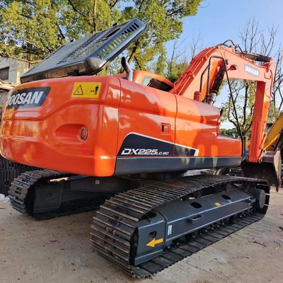 2018 Gebruikte Doosan DX225 graafmachine 22 ton Crawler graafmachine met originele hydraulische pomp
