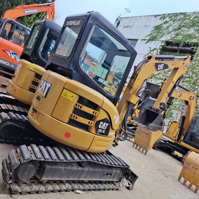 Tweedehands Cat 303.5E graafmachine gebruikte Caterpillar Track schoenen 303.5E in goede staat