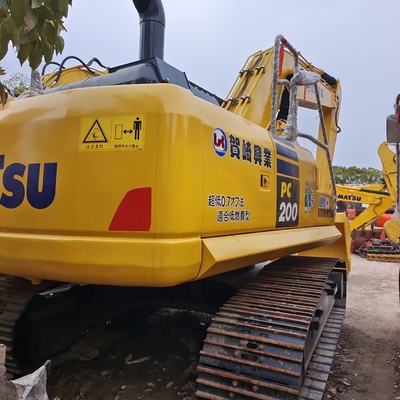 800 werkuren Tweedehands graafmachine Gebruikt Komatsu PC200-8 20 ton Werkkracht