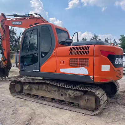 Originele 15ton Doosan Dx150 gebruikte Hydraulische Crawler Excavator met 0,92 Bucket Capacity