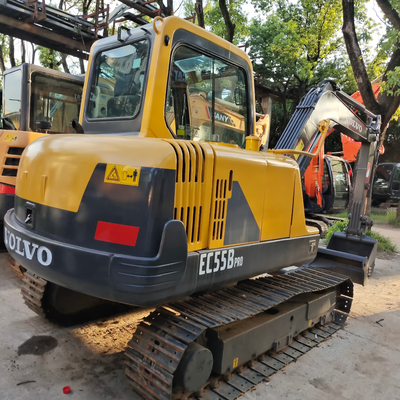 Volvo EC55B Pro Excavator in Zweden Gebruikt 2021 Model Crawler met 0,7 Bucket Capacity