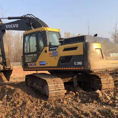 Gebruikte Volvo EC200d Ec200dl Ec200el 20 Ton Grote Crawler Graafmachine