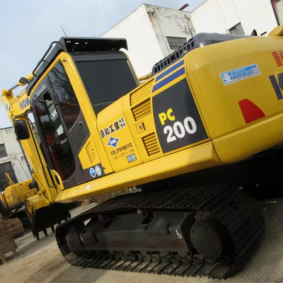 Tweedehands Komatsu Pc 200 graafmachine voor bouwwerkzaamheden Maximale graafdiepte 8000