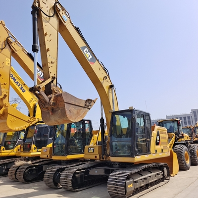 Tweedehands CAT 320D2GC graafmachine in goede staat met originele hydraulische klep