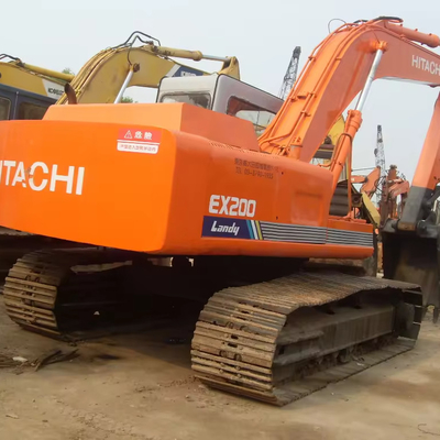 Hitachi EX120-3 Crawler Excavator met OORIGINALE Hydraulische Pomp en Valve in Shanghai