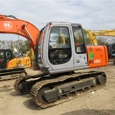 12TONS Gebruikte Hitachi EX120-3 Crawler Excavator ZX200-3 ZX200-5 EX120-3 EX200-1 in Shanghai