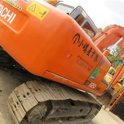 120 kW goede staat Hitachi EX120-5 graafmachine Japan gebruikt Hitachi EX120-1 EX120-2 EX120-3 graafmachines
