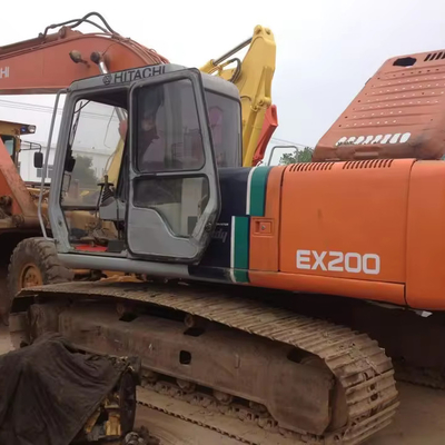 120 kW gebruikte Hitachi Crawler Excavator EX100-2 EX200-1 EX200-2 EX200-3 EX200-5 met onderdelen