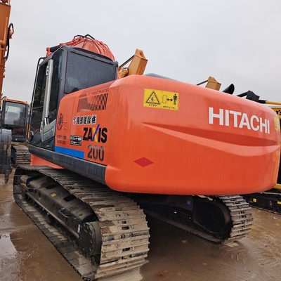 Originele hydraulische cilinder Hitachi zx200 Gebruikte graafmachine met een emmercapaciteit van 1 CBM