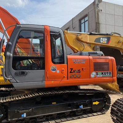 4000 werkuren ISUZU Motor Hitachi 200-3g Graafmachine Crawler Graafmachine met 20 ton