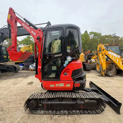 Gebruikt 90% Kubota U-15 U-35 U-20 Mini Crawler Excavator Digger voor gladde en goede werking