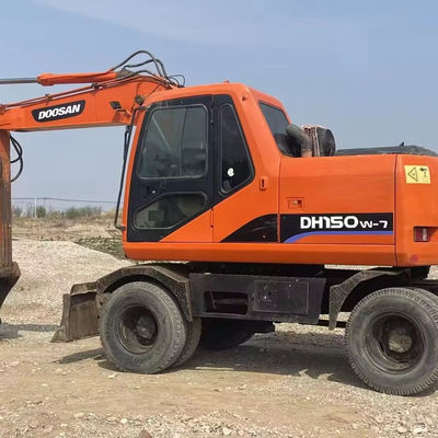 96 kW DB58TIS Motor Doosan Graafmachine Wiel Crawler Dh150w-7 Dh140 Dx 60 Gebruikte graafmachines