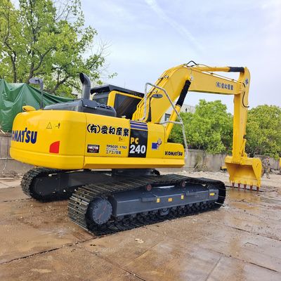 25130 KG Machine Gewicht Komatsu Gebruikte PC240LC graafmachine met originele hydraulische pomp