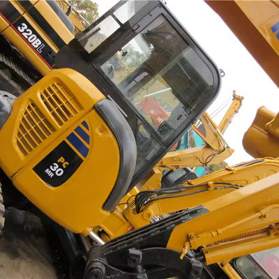 Originele hydraulische klep Gebruikte Komatsu PC30 graafmachine met 3140 kg bedrijfsgewicht