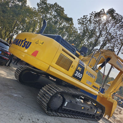 Gebruikte Komatsu PC350-7 graafmachine 35 ton met 1,5cbm emmercapaciteit in goede staat