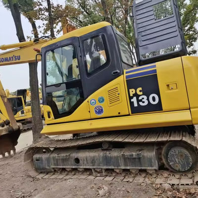 13000 kg machinegewicht Komatsu PC130-7 spoorgraver met originele hydraulische klep