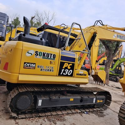 Komatsu Graafmachine PC130-7 met ORIGINALE Hydraulische Cylinder en 0.53CBM Bucket Capaciteit