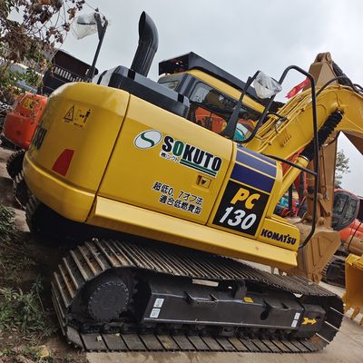 66 kW Gebruikte Komatsu PC130-8 Crawler Excavator 0.53CBM Bucket Capacity Japanse originele