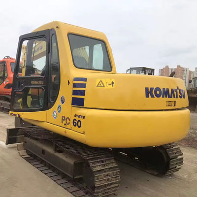 Gebruikte Japan 6 Tons Graafmachines PC60-7 Tweedehands Komatsu Graafmachines PC56-7PC30MR Originele