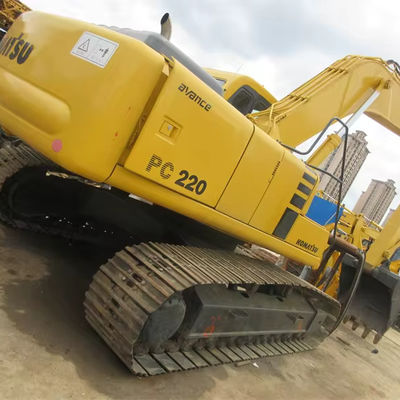 Gebruikte Komatsu C220-6 PC200-8 PC240-8 PC220 elektrische graafmachine in uitstekende staat