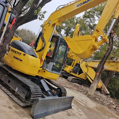Gebruikte Komatsu PC78US graafmachine met 800 werkuren en originele hydraulische cilinder