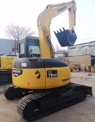 Japan Gebruikte mini graafmachine Originele hydraulische pomp Gebruikte Komatsu PC78US 7 ton graafmachines