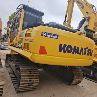 Japanse gebruikte PC200-7 PC200-8 graafmachine met originele motor en 1cbm emmercapaciteit