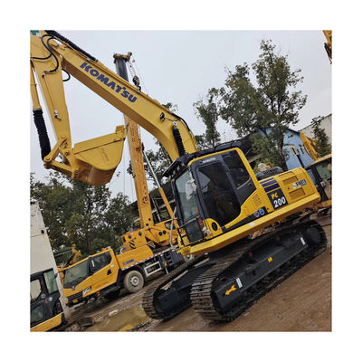 20000 KG Machine Gewicht KOMATSU PC200-8 Gebruikte Hydraulische Crawler Backhoe Excavator