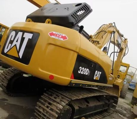 Originele Japanse Cat 320D graafmachine met lage werktijden en 20000 kg machinegewicht